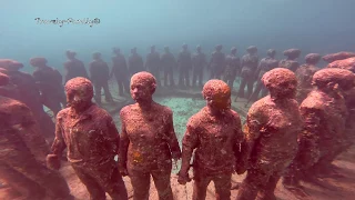 Гренада. Подводный парк скульптур