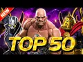 BEST 50 Champions to RANK 4 RANKED - August 2026 MCOC