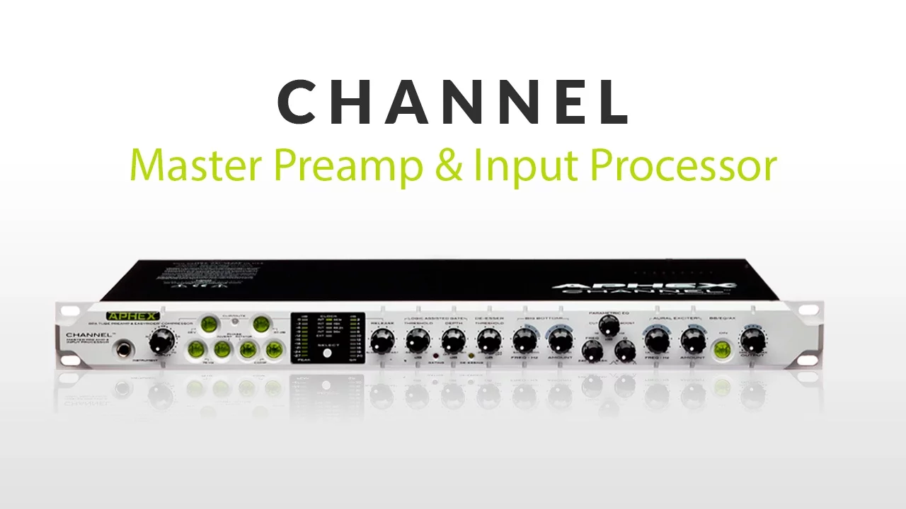 Aphex Channel Master Preamp/Input Processor - Vintage King