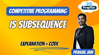 Is Subsequence Leetcode 392 Explained with Two-Pointer Approach C Easy Interview Question