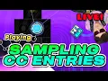 Download Lagu 🔴PLAYING THE FINAL SAMPLING CC ENTRIES - Geometry Dash 2.2 LIVE!