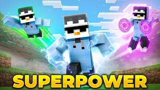 I Got Every SuperPower in This MinecraftSMP