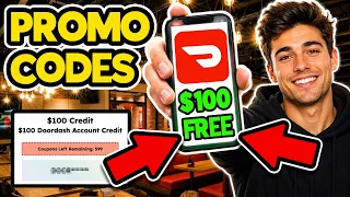 NEW DoorDash Promo Code 2026 How to Get a 100 DoorDash Coupon Code for Free Food