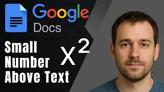 How to Put a Small Number Above Text in Google Docs 2025 Superscript Tutorial