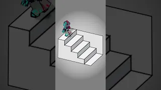 Stairs ILLUSION Minecraft Animation Shorts 
