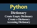 Dictionary in Python Hindi