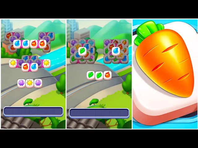 Tile Busters Match 3 Tiles Gameplay , Android Games  ios Walkthrough Simulator Think Brain Puzzle