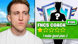 Solo FNCS BUT I hired the WORST Coach..