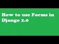 Django 2 0 Tutorial for Beginners - 13