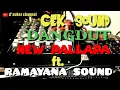 Instrumen Dangdut Bass Glerr Terbaru 2023 - Cek Sound New Pallapa ft Ramayana Sound