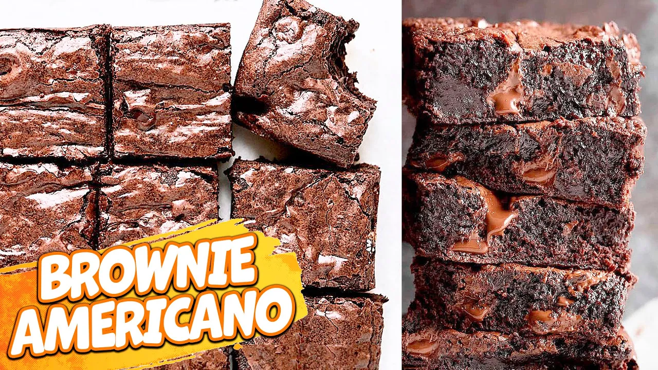 RECEITA ORIGINAL DO VERDADEIRO BROWNIE AMERICANO 馃嚭馃嚥