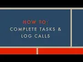 HOW TO Complete Tasks and Log Phone calls in VINSolutions