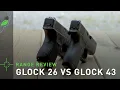 Glock 26 Vs 43 Which Subcompact Glock 9mm For Concealed Carry by Alien Gear Holsters