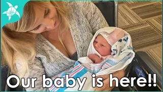 Our baby is here!!