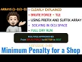Minimum Penalty for a Shop MULTIPLE APPROACHES Dry Run Leetcode 2483 codestorywithMIK