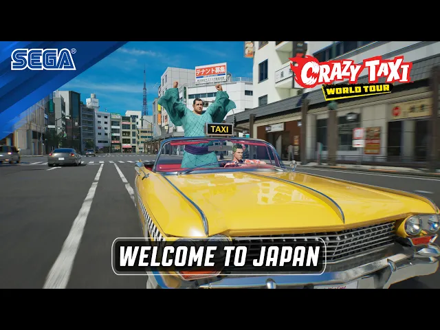 Crazy Taxi: World Tour | Welcome to Japan