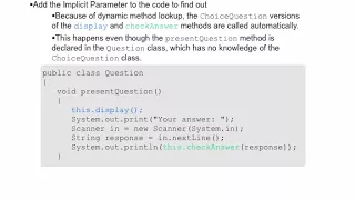 Java Concepts Late Objects chapter 9 part 4