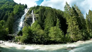 pemandangan air terjun no copyright video