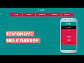 Simple Responsive Menu using Flexbox Flexbox Tutorial