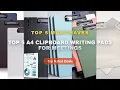 Top 5 Best Top 5 A4 Clipboard Writing Pads For Meetings Must Have - A4 Clip Board Stainless Steel