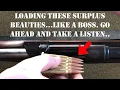 ASMR For Military Surplus Nerds Loading Old Surplus Rifles
