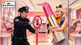 Holly Quinyn usa batom para evitar a busca do palhaço#DiaboLilith #HumorÁcido #CosplayBrasil