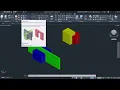Subtract Intersect and Union tools AutoCAD 3D Tutorials