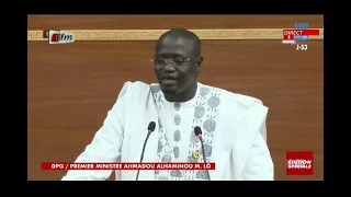 DPG - Réaction de Samba DANGU  à l'Assemblée Nationale