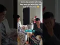 Parents receives Christmas gifts for the first time