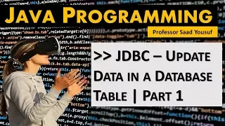 Java Programming - JDBC