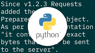 Python requests - print entire http request raw