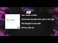 Download Lagu Roney - Alibi (Lyrics Video)