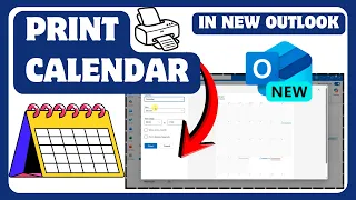 How To Print A Calendar In New Outlook