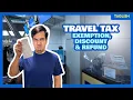 TRAVEL TAX Discount Exemption and Refund Anong Requirements The Poor Traveler