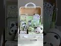 Download Lagu ASMR Panda Stationary Suitcase Unboxing 🌷✨#panda #stationary #stationery #trending