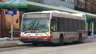 Ride On CTA 2024-25 Nova Bus LFS 8858 On Rt 93 to Kimball Brown Line Station