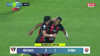 RESUMEN COMPLETO: SAO PAULO 2-1 VITORIA l BRASILEIRAO BETANO 2026 - FECHA 30