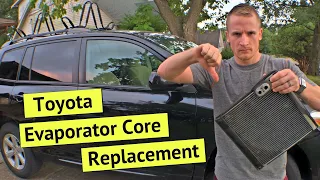 Toyota Highlander Evaporator Core Replacement HOW TO  Toyota Highlander Evaporator Core Replacement HOW TO