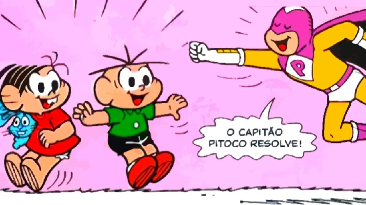 O CAPITÃO VOLTOU PARA SALVAR O DIA - QUADRINHOS DA TURMA DA MÔNICA