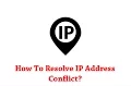 How To Resolve IP Address Conflict Fast Easy Fix