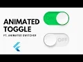 FlutterUI - Animated Toggle Button