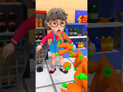 Tani doesn't like eating carrots. #shorts