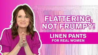 Linen Pants Styled for Your Real Body Type