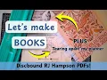 How I make my Discbound Books Look Professionally Bound Adult Coloring
