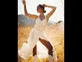 Woman linen maxi dress bohemian style