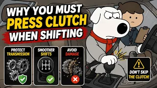 This Is Why Your Manual Has a Clutch.#car #driving #tips