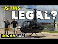 Off-Airport Helicopter Landing How to Keep it Safe Legal Fun