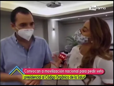 Convocan a movilización nacional para pedir veto presidencial al código orgánico de la salud