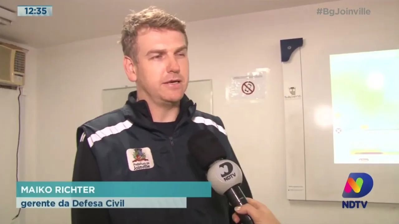 Ciclone em SC: prefeitura de Joinville montou gabinete de crise