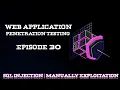 Web App Pentesting Course SQL Injection Part 5 Arabic